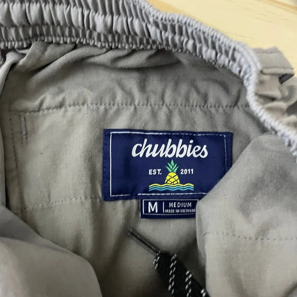 Chubbies Everywear Shorts Mens M Grey 6